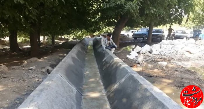 افزایش بهره‌وری و کارایی مصرف آب با احداث و نوسازی دو کانال آبیاری در مرودشت