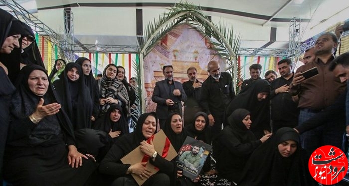 پیکر پاک شهید محمد جهانگیری در زادگاهش روستای کناره شهرستان مرودشت آرام گرفت